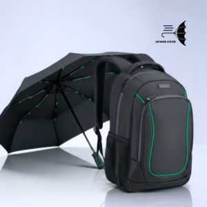 CO Set dynamic: rucsac business 15” și umbrelă automată