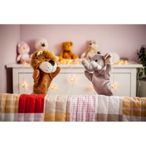 AX Ursuleț de pluș, marionetă de mână | Ripley