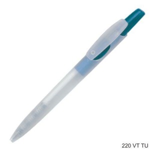 Gathered™ 220VT Pix Stilus din plastic, corp alb sablat, parti color
