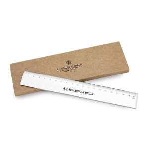 GC A.g. spalding and bros. 20cm aluminum ruler