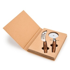 GC Inn my home set pizza cutter and knife. with box - Img 2