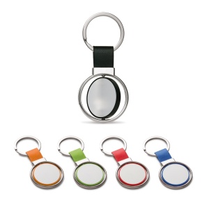 hi!™ ALBRIGHT Breloc din metal și PU - Img 6