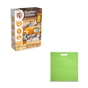 hi!™ Ancient Egypt Excavation Kit IV Joc educațional furnizat cu o pungă cadou nețesută (80 g/m²)