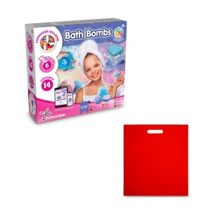 hi!™ Bath Bombs Kit IV Joc educațional furnizat cu o pungă cadou nețesută (80 g/m²)