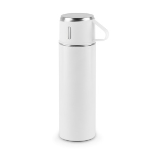 hi!™ COMANECI Sticlă din oțel inoxidabil cu perete dublu (90% reciclat) cu finisaj mat 490 mL