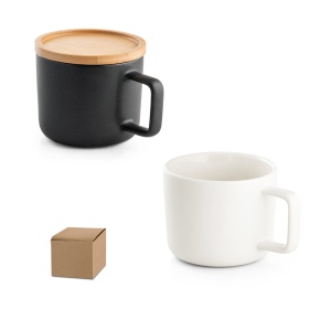 hi!™ FANGIO Ceramic mug with lid and bamboo base 230 mL - Img 18