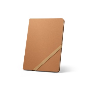 hi!™ HUXLEY Blocnotes A5, realizat din hârtie rezistentă la apă, cu pagini liniate realizate dintr-un material certificat FSC™ și alte materiale controlate