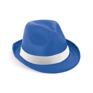 hi!™ MANOLO POLI Pălărie din PP cu panglică albă din poliester
