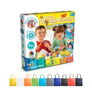 hi!™ Modeling Dough Factory Kit II Joc educațional furnizat cu o pungă de cadou pliabilă 190T - Img 13
