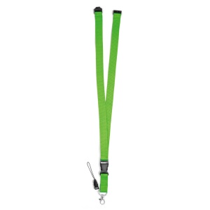 hi!™ MURRAY Lanyard din poliester cu carabina metalică