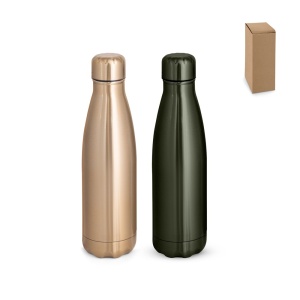 hi!™ SHOW METALLIC. Sticlă din oțel inoxidabil cu finisaj metalic mat 510 ml - Img 3