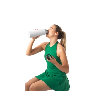 hi!™ SINNER Sticlă din oțel inoxidabil reciclat în proporție de 90%, cu o capacitate mare de până la 1200 ml