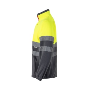 hi!™ VL EROS LARGE Jachetă fleece în două tonuri (280g/m²), din poliester (100%)