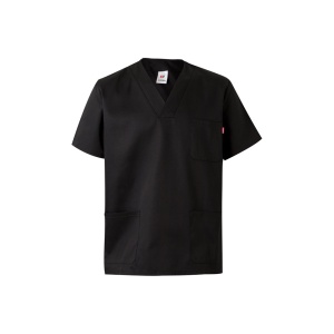 hi!™ VL ILLAPA Tunică din twill (190g/m²) cu mâneci scurte, din poliester (65%) și bumbac (35%)