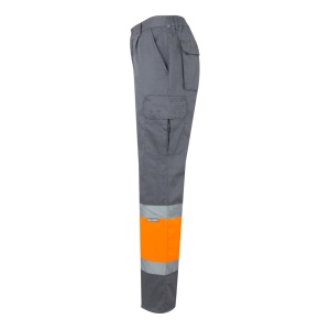 hi!™ VL POSEIDON LARGE Two-tone multi-pocket twill pants (210g/m²), cotton (20%) and polyester (80%) - Img 29