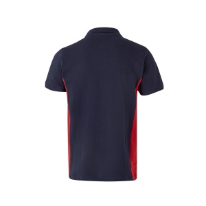 hi!™ VL SUPAY Tricou polo piqué bicolor (180g/m²), cu mânecă scurtă, din bumbac (60%) și poliester (40%)