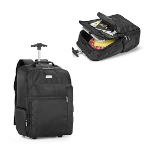 HI AVENIR. Rucsac trolley pentru laptop de 17” în poliester 1680D și 300D