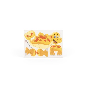 HI DINOSAURUS. Puzzle 3D din hârtie în formă de dinozaur - Img 3
