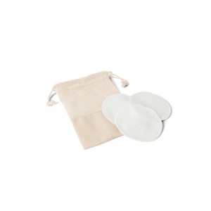 HI ELISE. Set of 3 washable and reusable facial cleansing pads - Img 3
