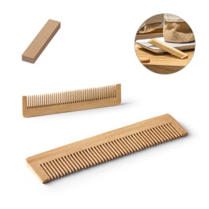 HI ENOS. Bamboo comb