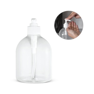 HI REFLASK 500. Bottle with dispenser in PE and PP 500 mL