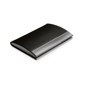 HI SANDLER. Metal and PU card holder