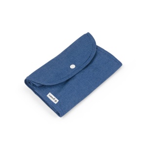 HI SIENA. Foldable bag in cotton (50%), recycled cotton (30%) and polyester (20% rPET) (140 g/m²) - Img 6