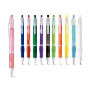 HI SLIM BK. Nonslip ABS ball pen