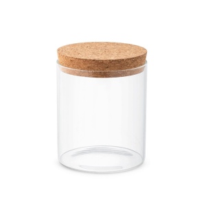 HI SPICE 700. Sticlă borosilicată cu capac din plută 700 mL
