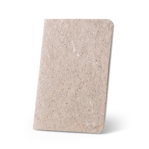 HI TEAPAD SOFT. A6 notepad with flexible cover made from tea leafs waste (65%)