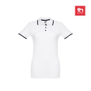 HI THC ROME WOMEN WH. Polo slim fit pentru dame