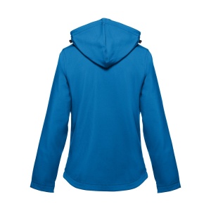 HI THC ZAGREB WOMEN. Women's softshell jacket with detachable hood and rounded back hem - Img 26