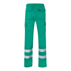 HI VL ASCLEPIUS. Multi-pocket twill trousers (200g/m²), in cotton (35%) and polyester (65%) - Img 8