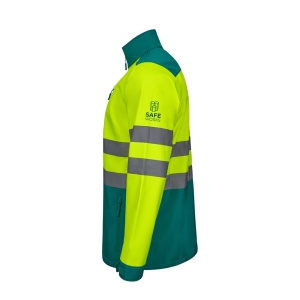 HI VL HESTIA. Two-tone soft shell jacket (280g/m²), in polyester (96%) and elastane (4%) - Img 14