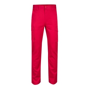 HI VL LUGH. Pantaloni stretch cu buzunare multiple (240 g/m²), din bumbac (46%), EME (38%) și poliester (16%) - Img 4