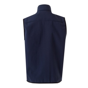 HI VL VARUNA. Soft shell vest (280g/m²), with polar lining, in polyester (94%) and elastane (6%) - Img 15