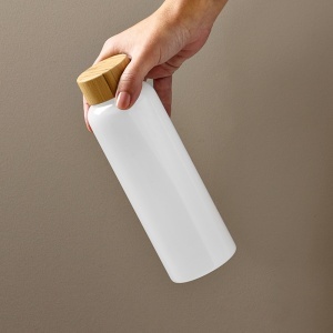 Indus Bottle Borosilicate Glass and Bamboo lid 510 ml. Leakproof - Img 20