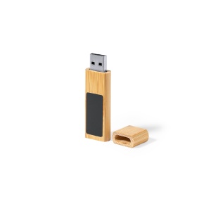 MAK Afroks 16GB - USB Memory Bamboo Led Lights