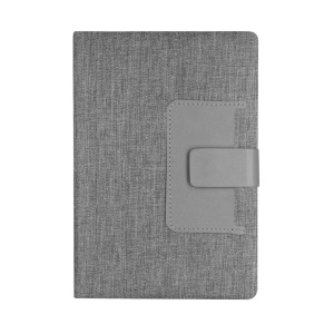 MAK Flitfud - Notepad Polyester 300D RPET/ PU Hard Cover. 80 Sheets