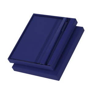 MAK Garrick - Set PU. Rubber Finish Notepad Hard Cover. 80 Sheets. Pen Rubber Finish