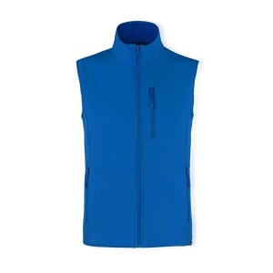 MAK Jandro - Vest Double Layer. Outside: Soft Shell, 92% Polyester RPET/ 8% Elastane. Inside: 100% Polyester Microfleece RPET. 300 g/ m2 Wind and Water Resistant - Img 2