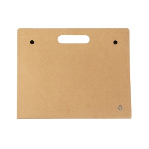 MAK Kelem - Folder Recycled Cardboard 20 Sheets Notepad. 25 Sticky Notes 7,4 x 7,4 cm. 125 Mini Sticky Notes 1,5 x 7,5 cm. Recycled Cardboard Pen Included