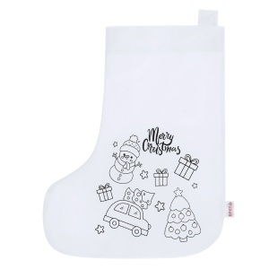 MAK Mordy - Stocking Non-Woven RPET 5 Crayons Included