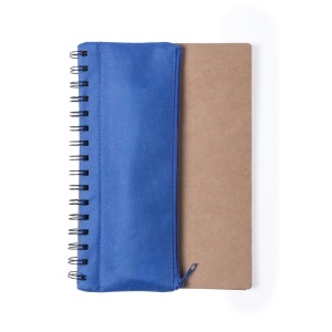 MAK Mosku - Notebook Recycled Cardboard Hard Cover. 70 Sheets. Pencil Case Included. 6 Pieces