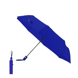 MAK Santana - Umbrella Pongee 190T RPET. Fibreglass Ribs 21". Automatic Opening and Closing. Windproof. Pongee Pouch RPET - Img 10