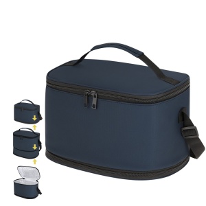 MAK Sarin - Geantă frigorifică extensibilă din PU/aluminiu. 8 L/ 10 L