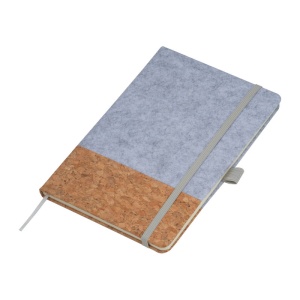 MC A5 notebook with cork and felt cover
