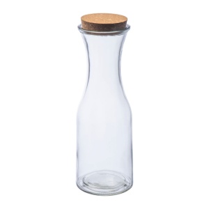 MC Glass carafe with cork lid