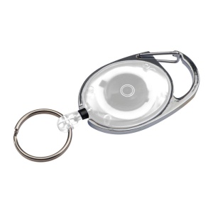 MC Retractable keyring with carabiner
