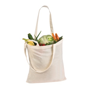 MC Sacoşă de cumpărături cu mânere lungi, 140 g/m²
